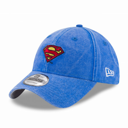 Superman Denim New Era 9Twenty Adjustable Dad Hat